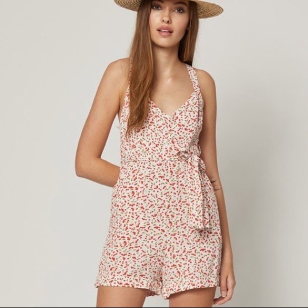 Flynn Skye Cherry Romy Romper NWT